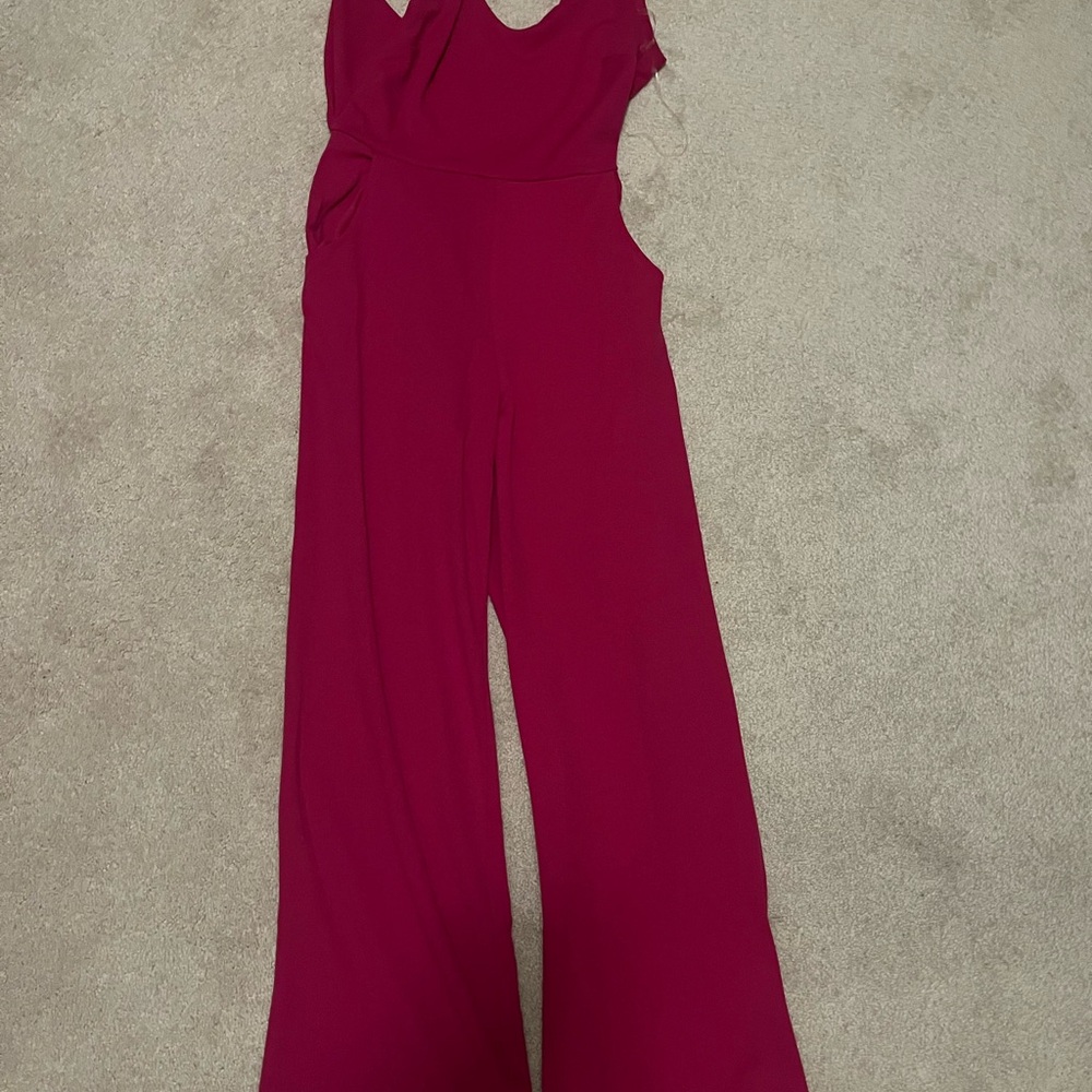 New with tags Wide-Leg backless Jumpsuit